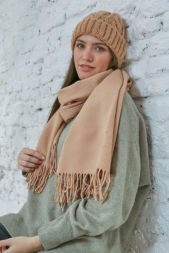 Imagen de Gorro Tejido Trenzado Zaphir