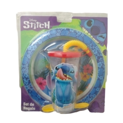 Imagen de Blister Plato + Vaso Sport Stitch