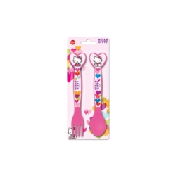 Imagen de Cubiertos -pp- (pack x2) Hello Kitty