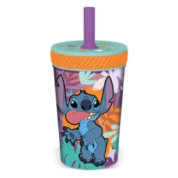 Imagen de Vaso Silicona 370ml Drop Safe Lilo Y Stitch