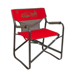 Imagen de Silla Coleman Director Breeze Steel Deck Hasta 136kg Roja