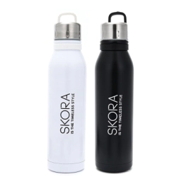 Imagen de Botella Metal Con Tapa Y Agarre 1000ml Skora