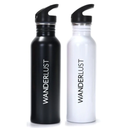 Imagen de Botella Deportiva Metal Con Pico 750ml Wanderlust