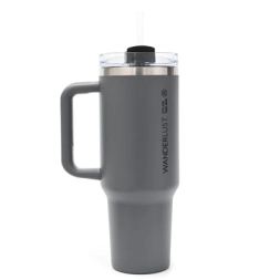 Imagen de Vaso Termico Con Bombilla 1200ml Gris Wanderlust