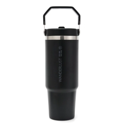 Imagen de Vaso Termico Con Pico 900ml Negro Wanderlust