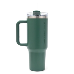 Imagen de Vaso Termico Con Bombilla 1200ml Verde Wanderlust