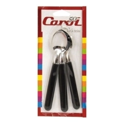 Imagen de Cucharita Te X6 Carol Negro