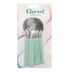 Imagen de Cucharita Te X6 Carol Verde