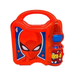 Imagen de Lonchera Spiderman C/botella