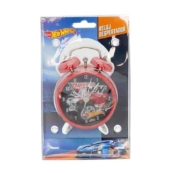 Reloj Despertador Hot Wheels
